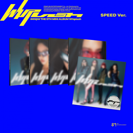 [Pre-order] aespa - Whiplash / 5TH MINI ALBUM (SPEED ver.)