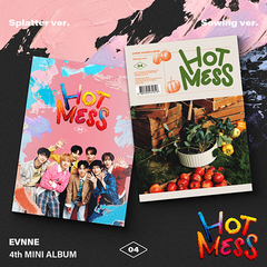 EVNNE HOT MESS 4TH MINI ALBUM Standard ver. - K-pop album cover