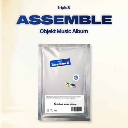 [Pre-order] tripleS - ASSEMBLE / Mini Album (Objekt Music Album)