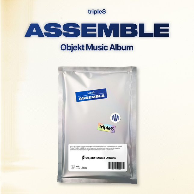 [Pre-order] tripleS - ASSEMBLE / Mini Album (Objekt Music Album)