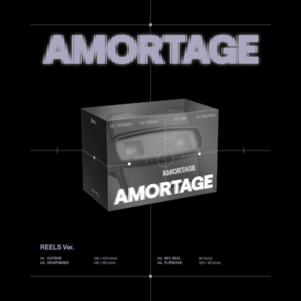 [POB] JISOO - AMORTAGE / Mini Album (REELS ver.)