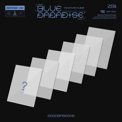 [POB] ZEROBASEONE - BLUE PARADISE / 5TH MINI ALBUM (ZEROSE ver.)