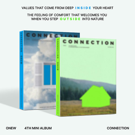 [POB] ONEW (SHINee) - CONNECTION / 4TH MINI ALBUM (Standard ver.)