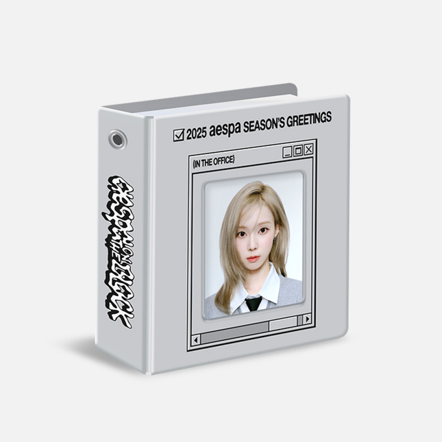 [Pre-order] aespa - MINI COLLECT BOOK SET / 2025 SM ARTIST SEASON’S GREETINGS OFFICIAL MD