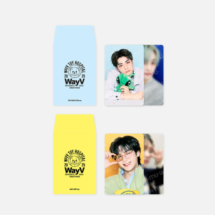 [Pre-order] WayV - RANDOM TRADING CARD SET / 2025 SM ARTIST SEASON’S GREETINGS OFFICIAL MD