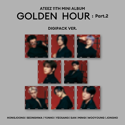 ATEEZ - GOLDEN HOUR : Part.2 / 11TH MINI ALBUM (DIGIPACK Ver.) *Cover Select