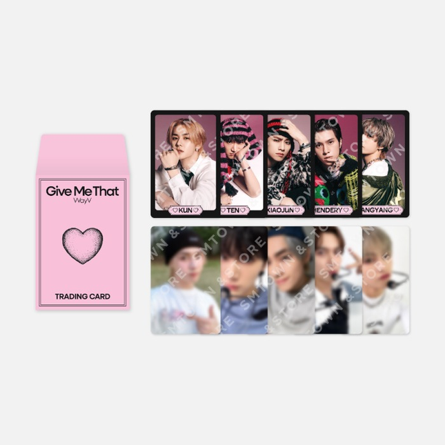 [Pre-order] WayV -  RANDOM TRADING CARD SET / 2024 [GIVE ME THAT] OFFICIAL MD