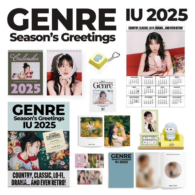 [Pre-order] IU - GENRE / 2025 SEASON'S GREETINGS