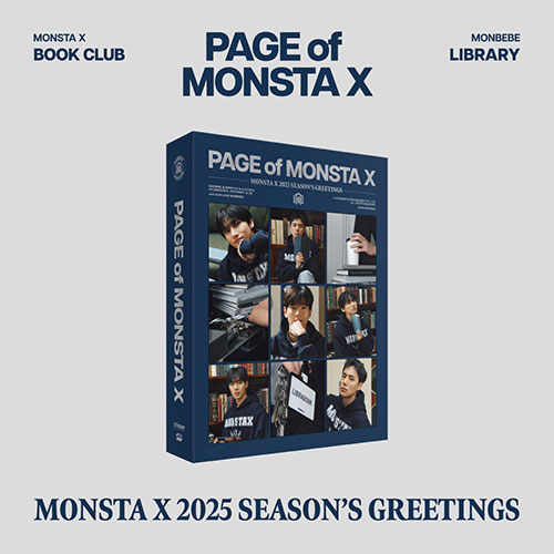 [POB] MONSTA X - PAGE of MONSTA X / 2025 SEASON'S GREETINGS