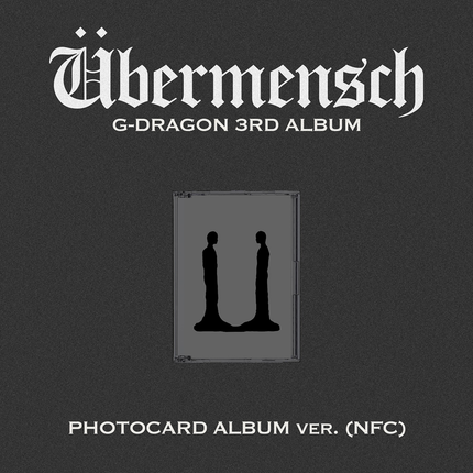 [POB] G-DRAGON - Übermensch / 3RD ALBUM (PHOTOCARD ALBUM ver.)(NFC)