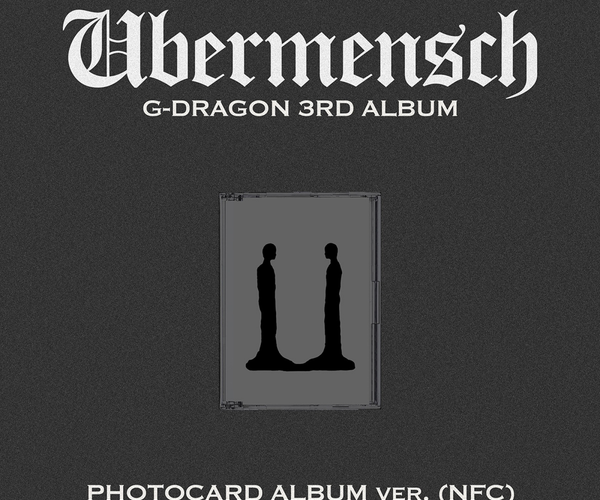 NO POB] G-DRAGON - Übermensch / 3RD ALBUM (PHOTOCARD ALBUM ver