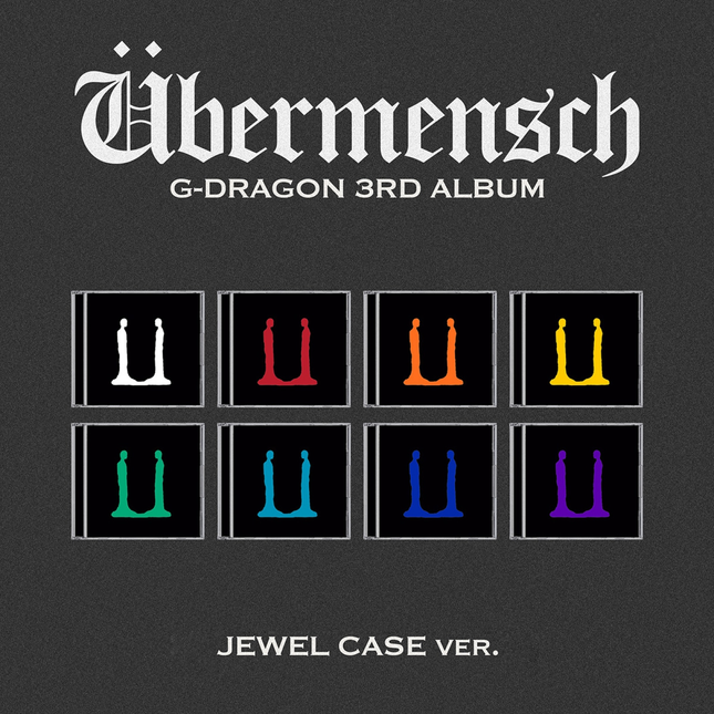 [POB] G-DRAGON - Übermensch / 3RD ALBUM (JEWEL CASE ver.) *Cover Select