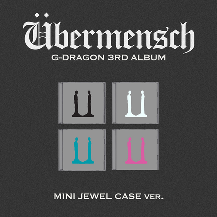 [POB] G-DRAGON - Übermensch / 3RD ALBUM (MINI JEWEL ver.)(NFC) *Cover Select