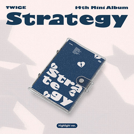 [Pre-order] TWICE - STRATEGY / 14th Mini Album (Highlight ver.)