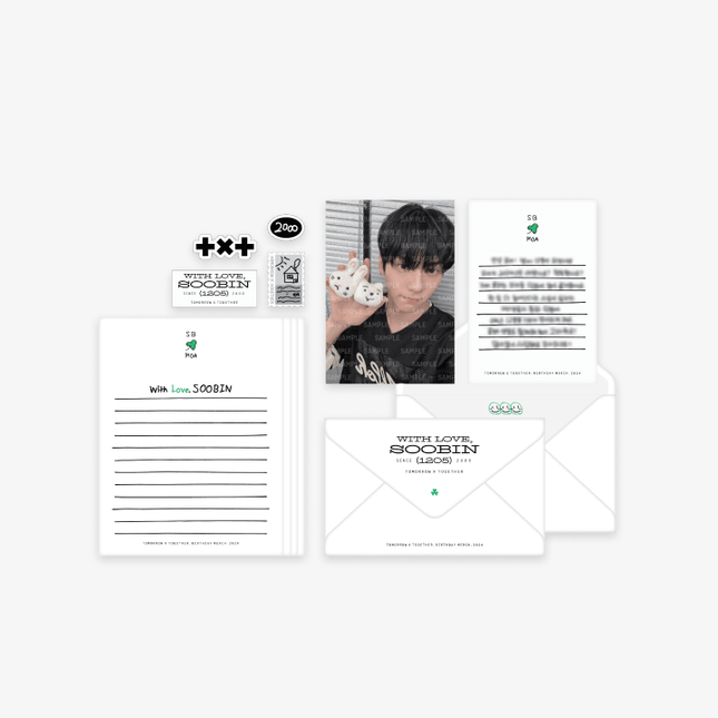 [Pre-order] TOMORROW X TOGETHER - LETTER SET / WITH LOVE, SOOBIN (BIRTHDAY MERCH)