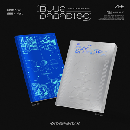 [Pre-order] ZEROBASEONE - BLUE PARADISE / 5TH MINI ALBUM (Photobook ver.)