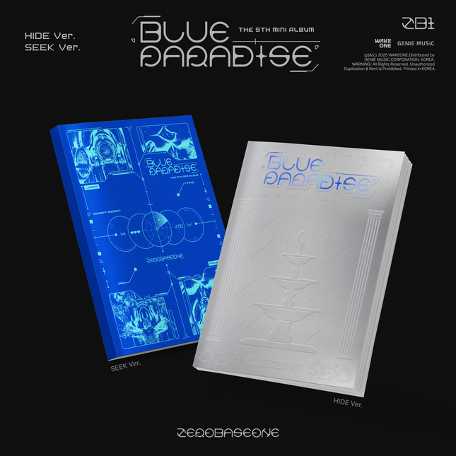 [MARCH FLASH] ZEROBASEONE - BLUE PARADISE / 5TH MINI ALBUM (Photobook ver.) *Cover Select