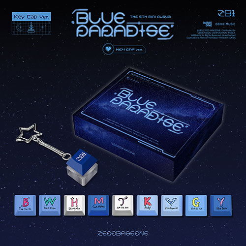 [Pre-order] ZEROBASEONE - BLUE PARADISE / 5TH MINI ALBUM (Key Cap ver.)