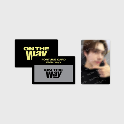 [Pre-order] WayV - FORTUNE SCRATCH CARD SET / [ON THE Way] FINAL IN SEOUL OFFICIAL MD