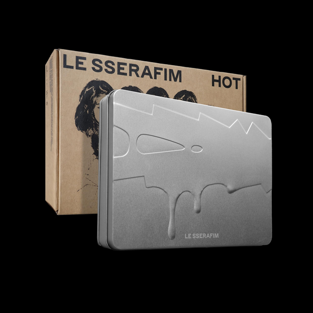 [POB] LE SSERAFIM - HOT / 5TH MINI ALBUM (TIN CASE ver.)