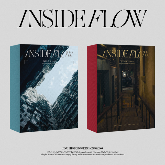 [POB] JINU (WINNER) - INSIDE FLOW / Photo Book *Cover Select