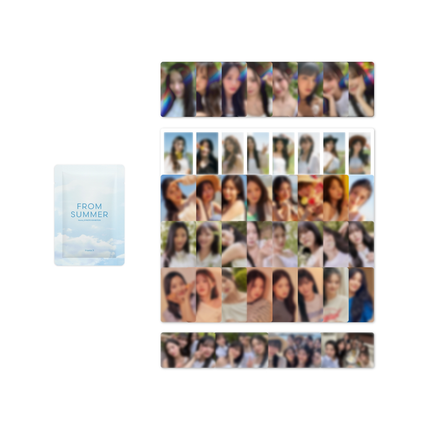 [POB] fromis_9 - TRADING CARD / PHOTO EXHIBITION [FROM SUMMER] OFFICIAL MD