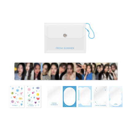 [POB] fromis_9 - PHOTOCARD DECO KIT / PHOTO EXHIBITION [FROM SUMMER] OFFICIAL MD