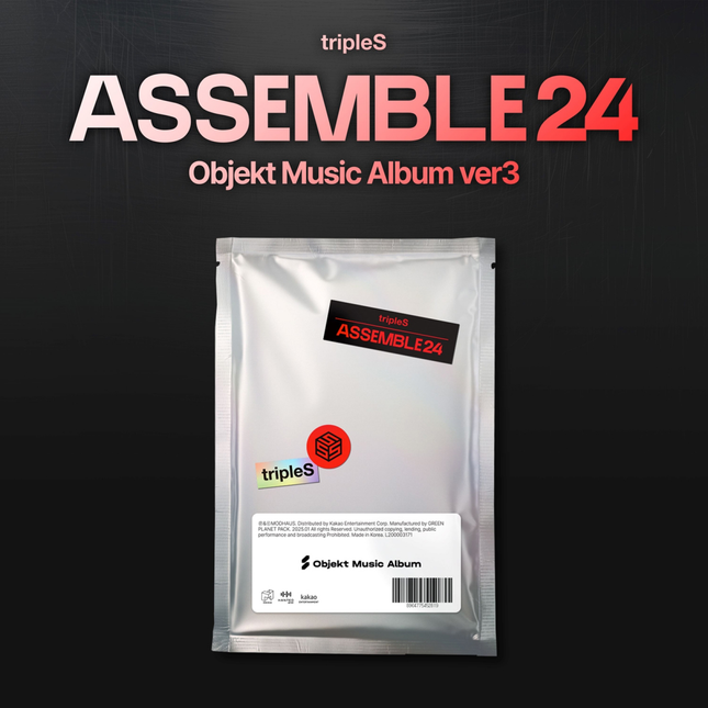 tripleS - ASSEMBLE24 / 1st Full Album (Objekt Music Album ver3)