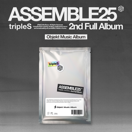 [POB] tripleS - ASSEMBLE25 / 2nd Full Album (Objekt Music Album)