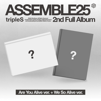 [POB] tripleS - ASSEMBLE25 / 2nd Full Album (Are You Alive ver. / We So Alive ver.)