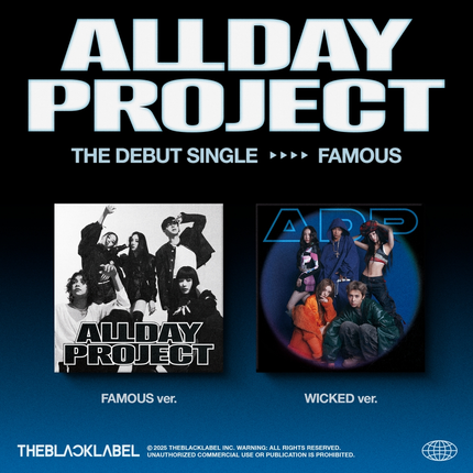 [POB] ALLDAY PROJECT - FAMOUS / The Debut Single (Standard ver.)
