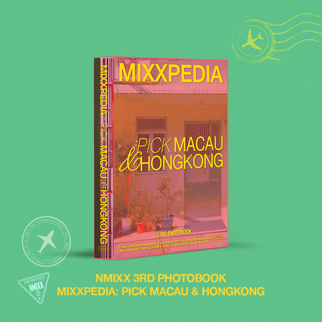 [POB] NMIXX - NMIXX MIXXPIDIA: PICK MACAU & HONGKONG PHOTOBOOK