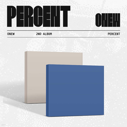 [POB] ONEW (SHINee) - PERCENT / 2ND ALBUM (Digipack ver.)