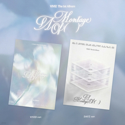 [POB] VIVIZ - A Montage of ( ) / The 1st Album (STANDARD ver.)