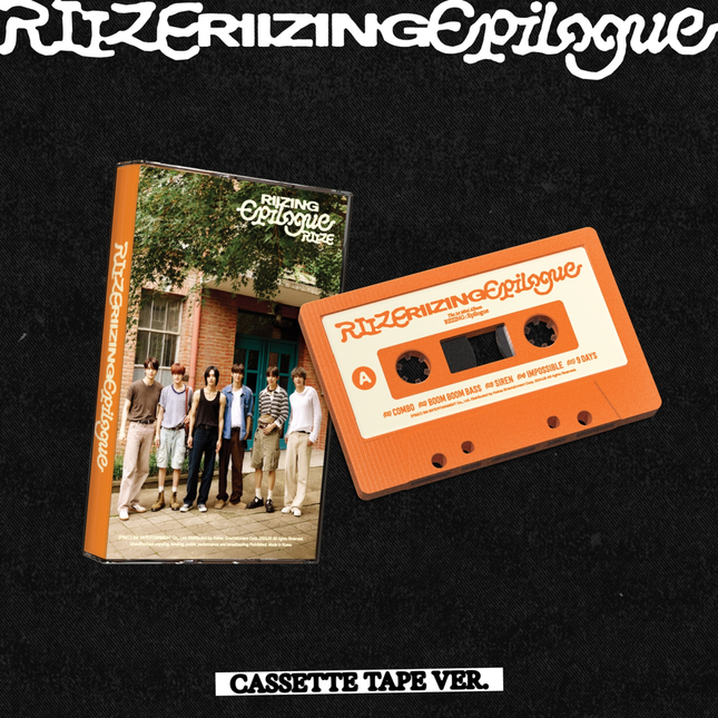 [Pre-order] RIIZE - RIIZING : Epilogue / 1st Mini Album (CASSETTE TAPE Ver.)