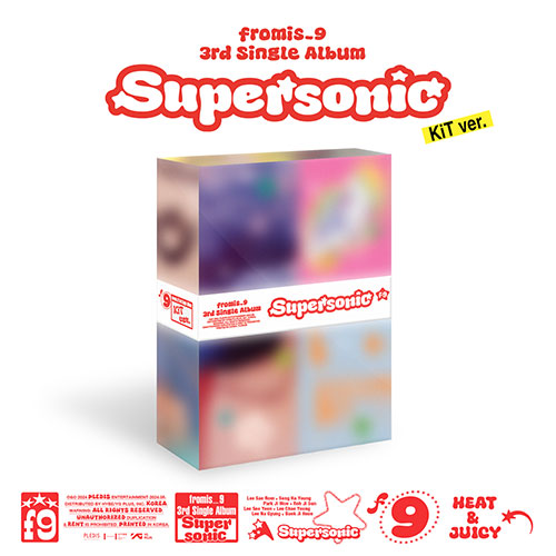 [POB] fromis_9 - Supersonic / 3rd Single Album (KiT ver.)