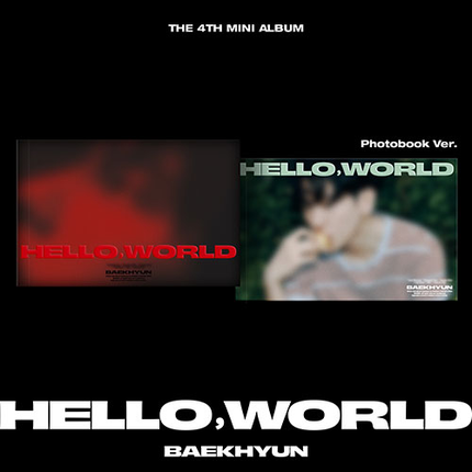 [POB] BAEKHYUN - Hello, World / The 4th Mini Album (Photobook Ver.)