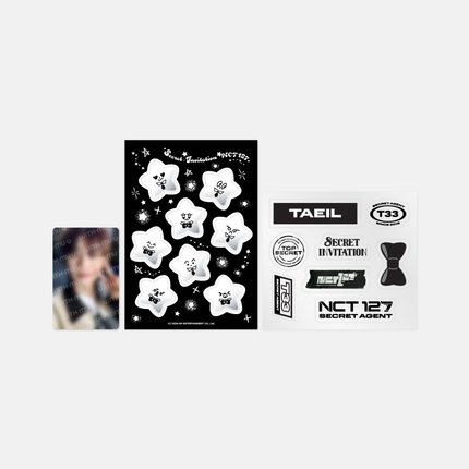 [Pre-order] NCT 127 - DECO STICKER SET / 2024 FANMEETING [8ECRET INVITATION] OFFICIAL MD