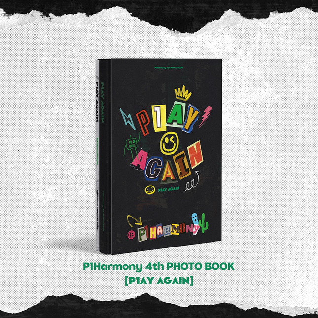 [POB] P1Harmony - P1AY AGAIN / 4TH PHOTOBOOK