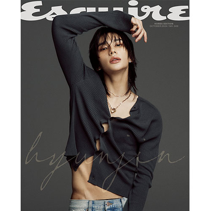 [Pre-order] ESQUIRE [2024.10] (COVER : Stray Kids HYUNJIN)