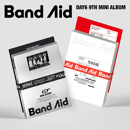 [POB] Day6 - Band Aid / 9TH MINI ALBUM (Standard ver.)