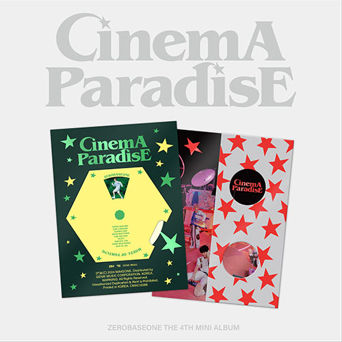 [POB] ZEROBASEONE - CINEMA PARADISE / The 4th Mini Album (Standard ver.) (2EA 1 SET)