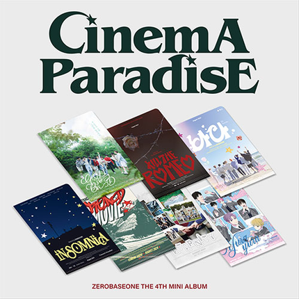 [POB] ZEROBASEONE - CINEMA PARADISE / The 4th Mini Album (ZEROSE ver.)