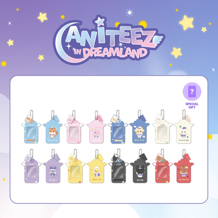 [POB] ATEEZ - PVC PHOTOCARD HOLDER / 'ANITEEZ in DREAMLAND' OFFICIAL MERCH