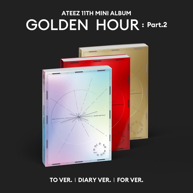 [POB] ATEEZ - GOLDEN HOUR : Part.2 / 11TH MINI ALBUM (Standard ver.)