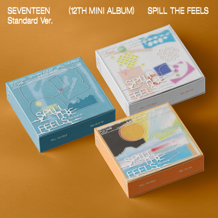 [POB] SEVENTEEN - SPILL THE FEELS / 12th Mini Album (Standard ver.)