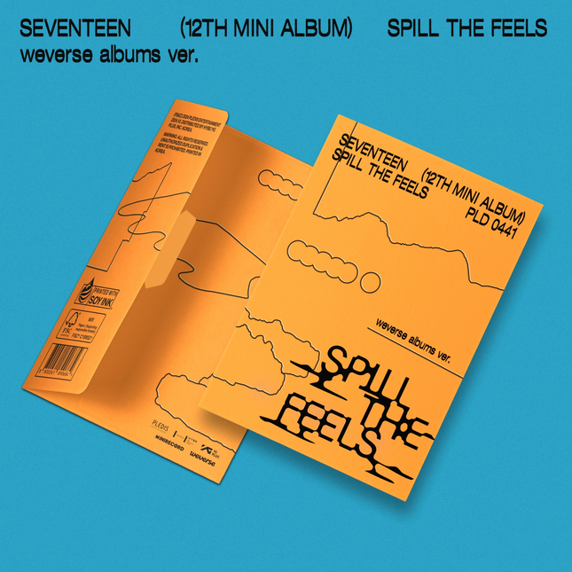 [POB] SEVENTEEN - SPILL THE FEELS / 12th Mini Album (Weverse Albums ver.)