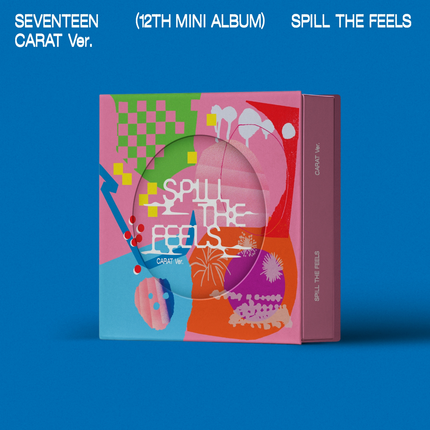 [POB] SEVENTEEN - SPILL THE FEELS / 12th Mini Album (CARAT ver.) (Random)