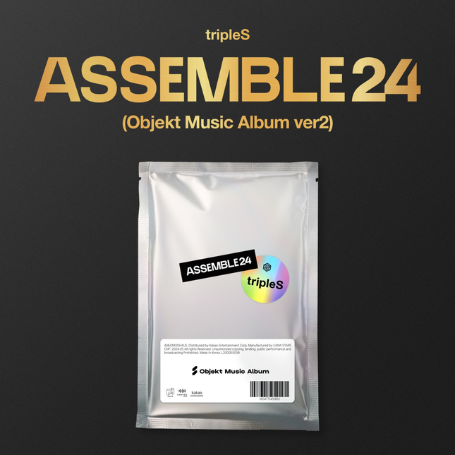 [Pre-order] tripleS - ASSEMBLE24 / 1st Full Album (Objekt Music Album ver2)