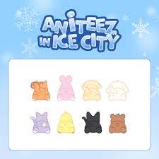 [Boxingday] ATEEZ - MOUSE PAD / 'ANITEEZ in ICE CITY' OFFICIAL MERCH